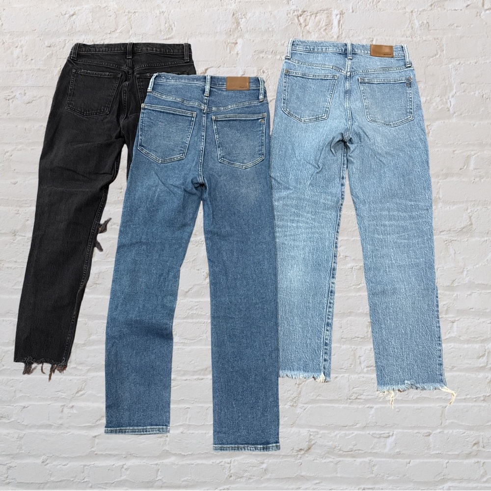 Madewell and Abercrombie and Fitch Jeans Bundle Size 25, 3 for 1 -SALE - Picture 2 of 6